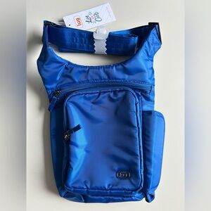 LUG PIVOT CROSSBODY AZURE BLUE NWT